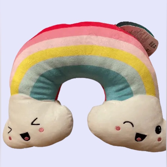NWT Dreamy the Rainbow 🌈 & Cloud ☁️ Squishmallow 18" Pillow - Picture 1 of 3